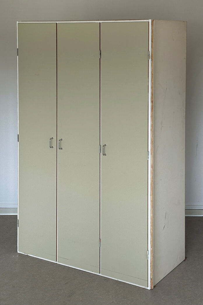 Klædeskab fra 1970'erne