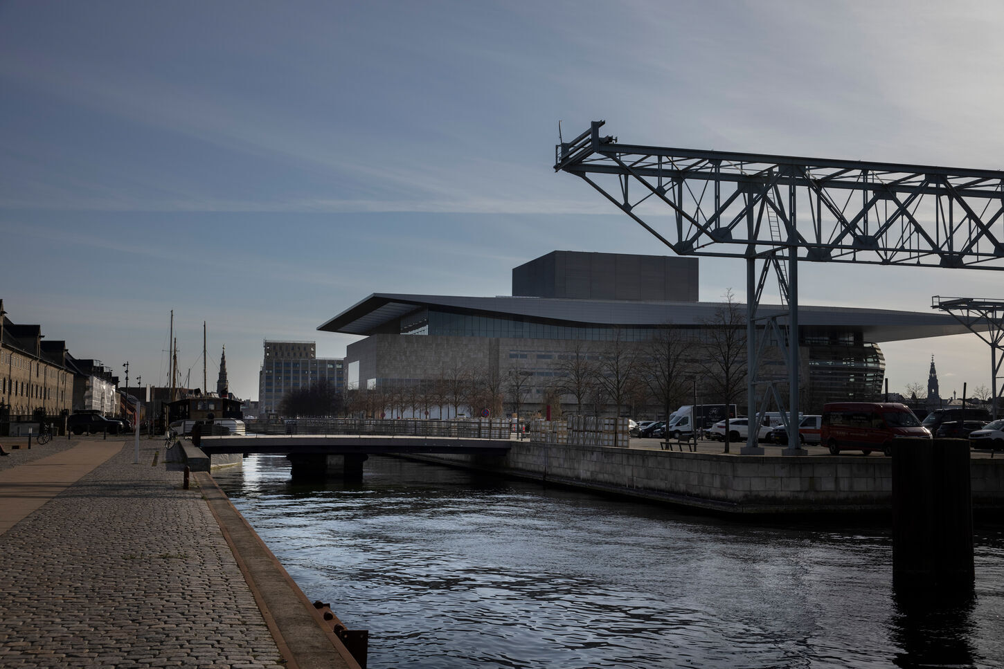 Egetræ fra Operaen - bagsiden af bjælken, frasorteret