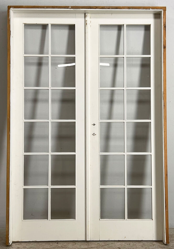 Fransk dør med karm