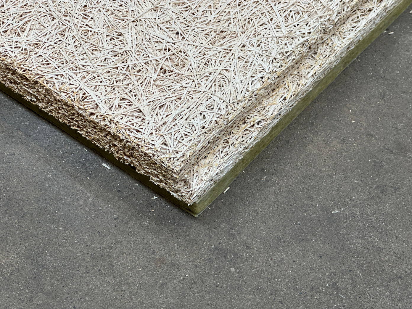 Troldtekt akustikplade Plus Lys Ultrafin Natur 3,5x60x60 cm