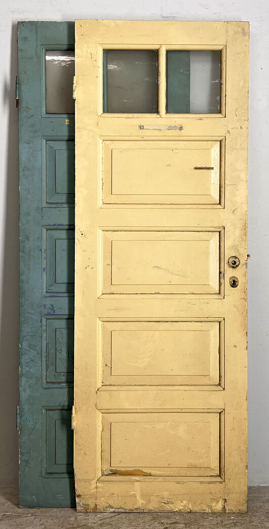 Fyldningsdør med glas - uden karm