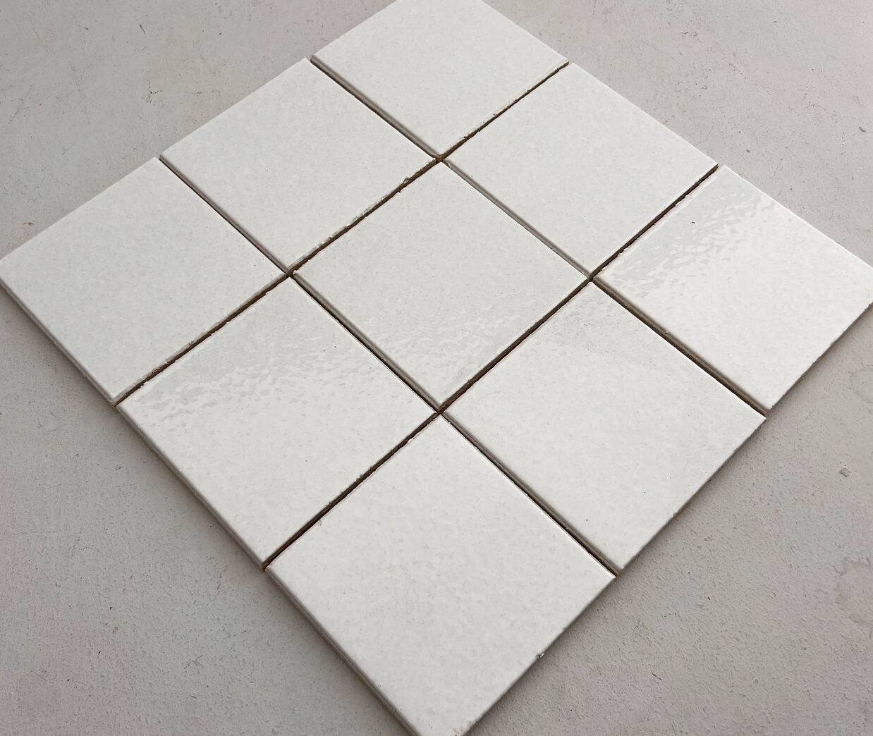 Höganäs hvid glaseret klinke