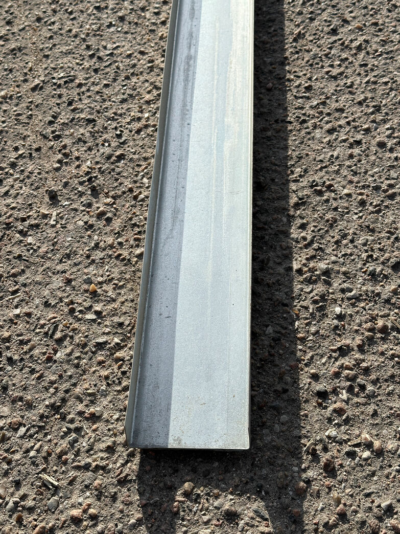 Triplan skinne med 4 mm polyethendug - 3 meter