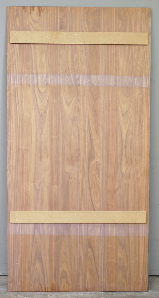 Fineret valnød plade 2400x965x16 mm
