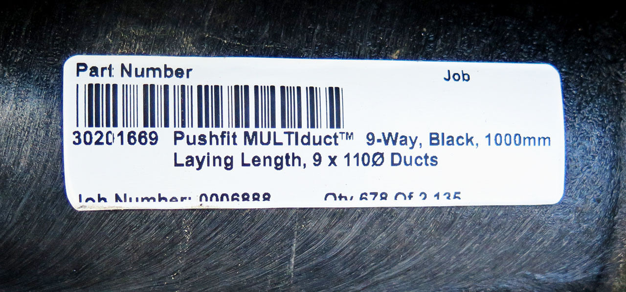 MULTIDUCT 9W CLIPLESS 1M