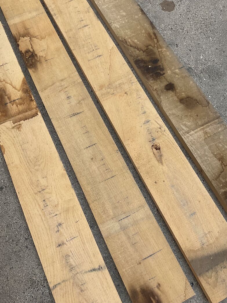 Egetræsstave 20x125x1020mm Egetræsstave 20x125x1020mm