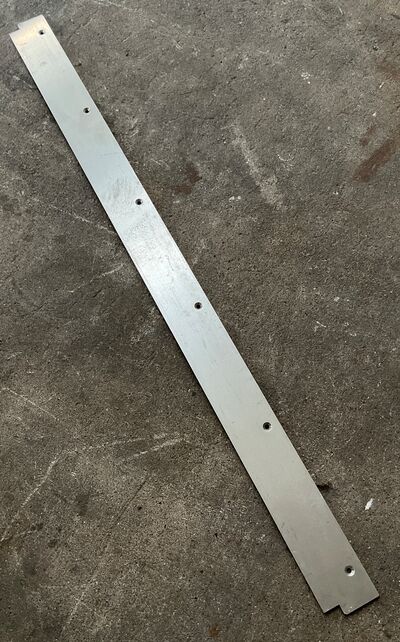 Bundstykke- stål- rustfrit 930 mm