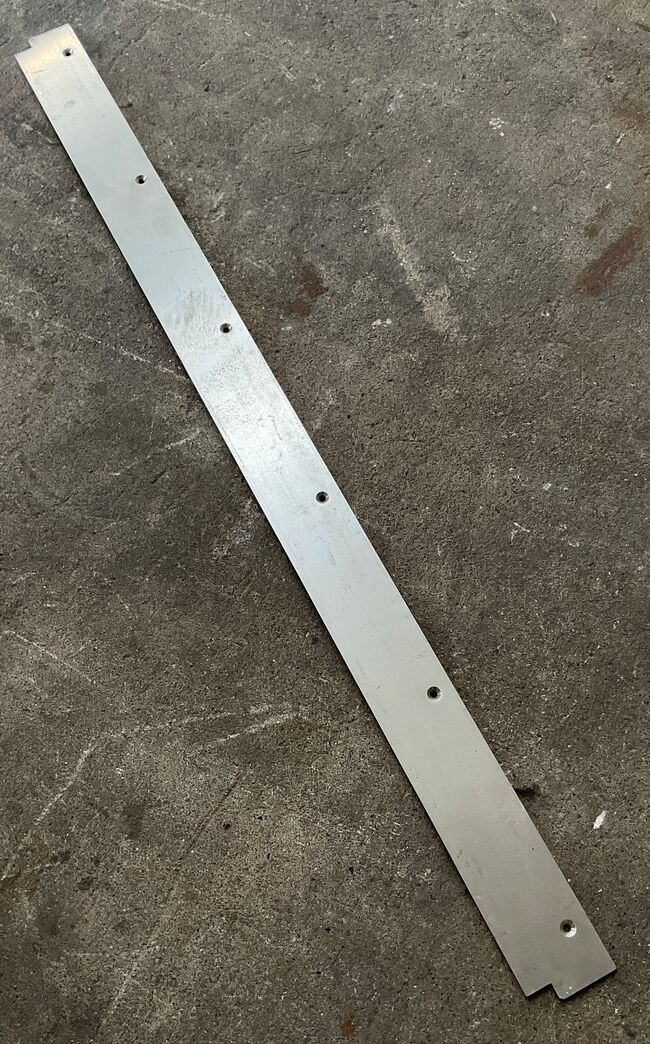 Bundstykke- stål- rustfrit 930 mm