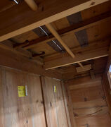 Gammelt fyrretræsskab Gammelt fyrretræsskab