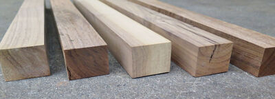 Valnødstræsstave ca 34x48x510mm