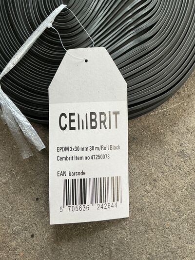 Cembrit EPDM 3x30 mm