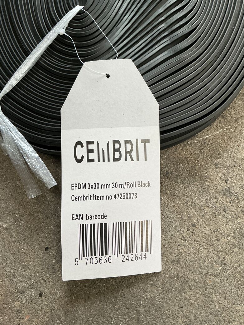 Cembrit EPDM 3x30 mm