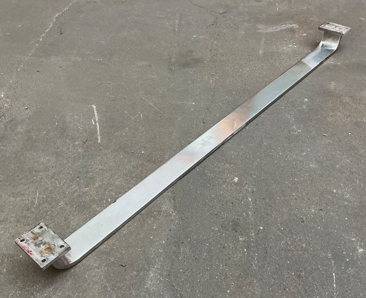 Fast stålgreb længde 81 cm