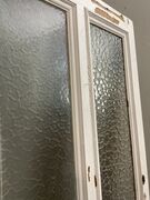 Svingdør med glas uden karm