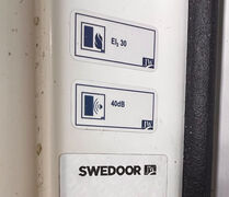 EI30/dB40 brand- lyddør M10