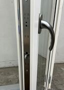 Dobbelt terrassedør med energiglas, højre ind.