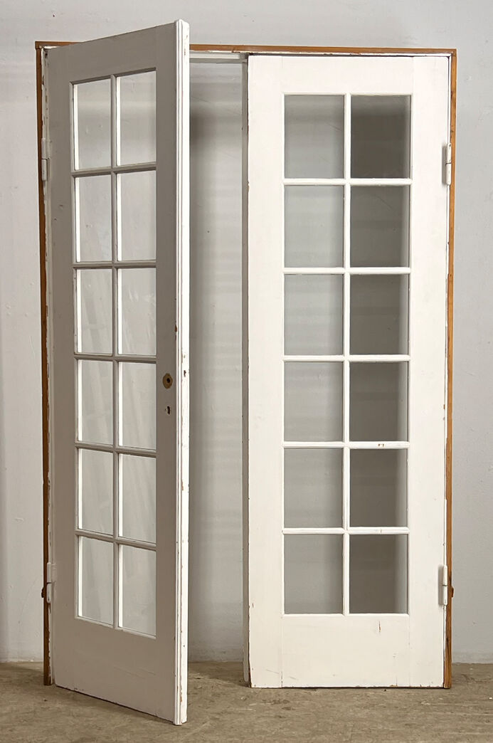 Fransk dør med karm