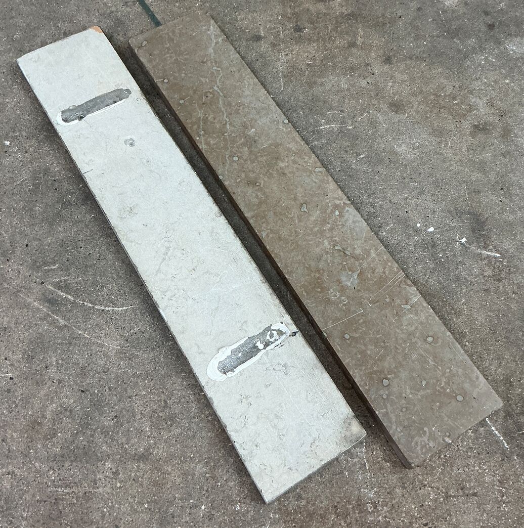 Vinduesplade i Ølandssten 15 x 80-83 cm