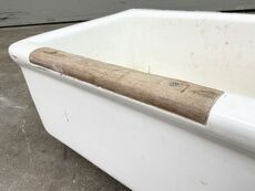 Udslagsvask med Egetræskant