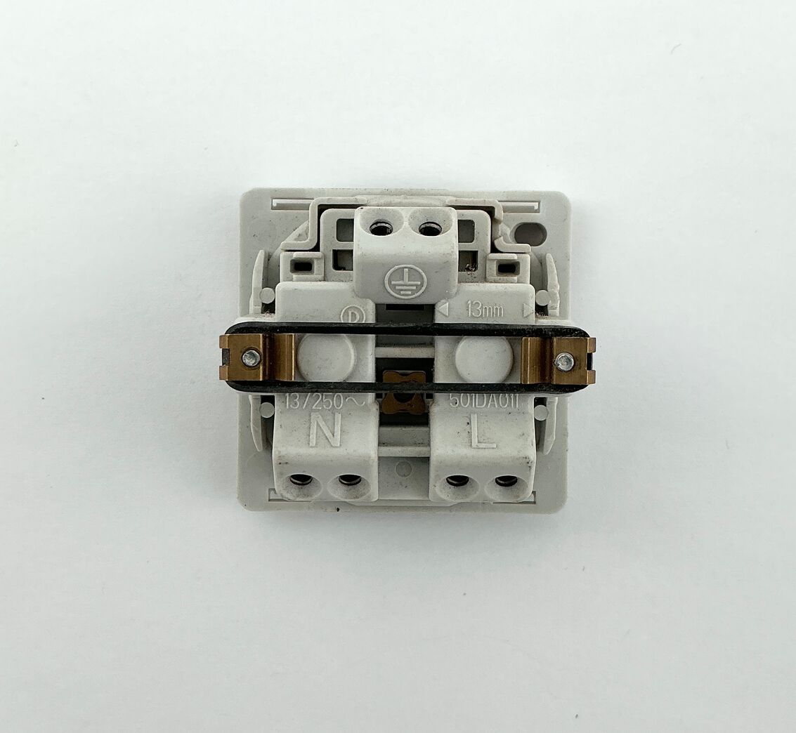 LK Fuga 1 modul stikkontakt uden afdækning