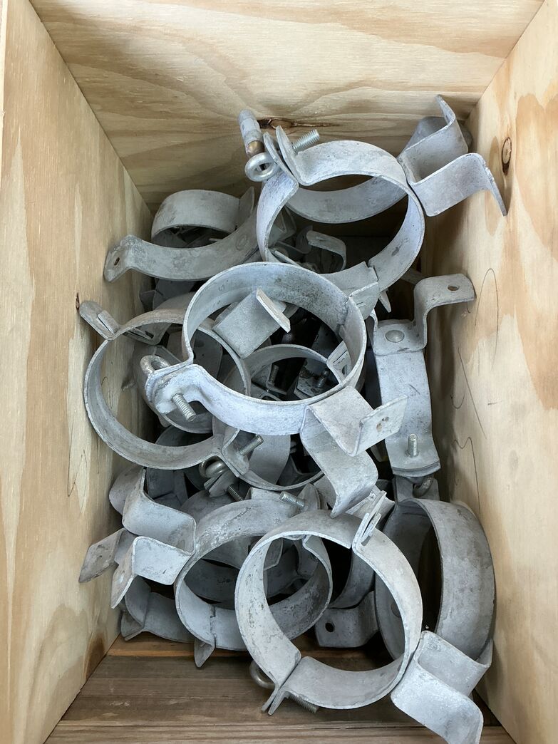 Hængselstift t/træ galv. Ø 90 mm