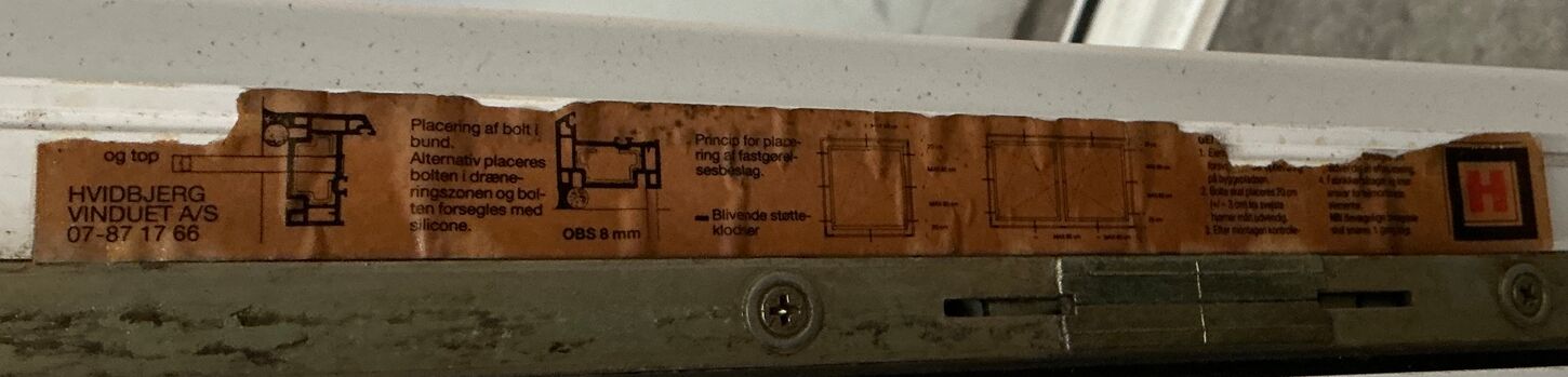 Plast dreje kip termovindue