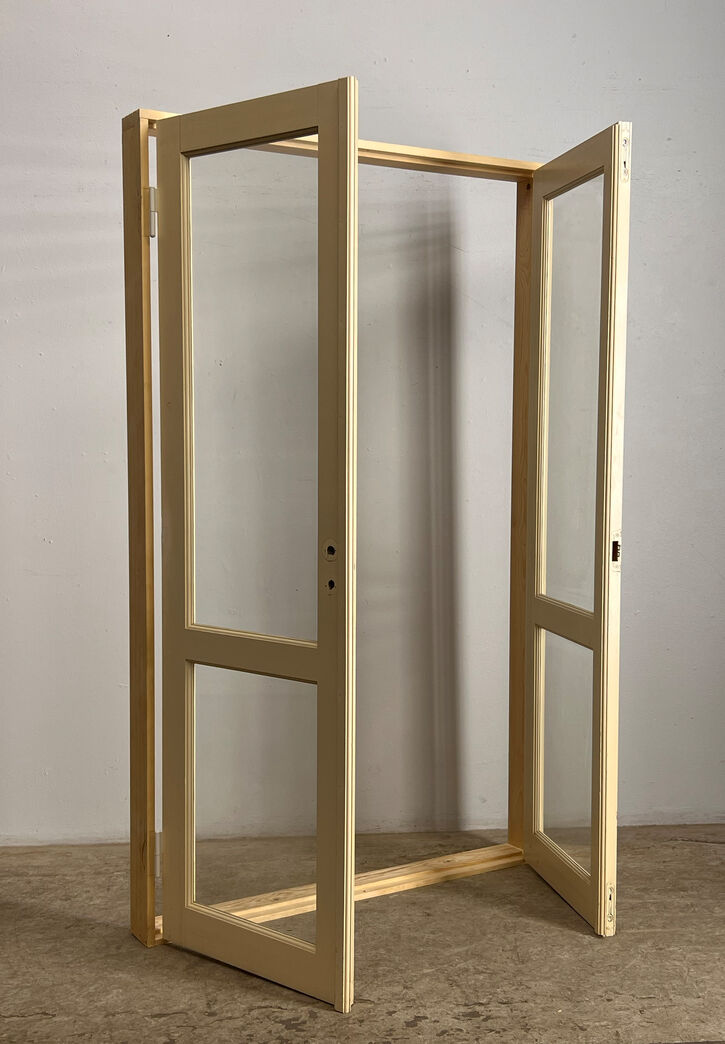 Fransk dør med karm