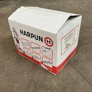 Kasse med Harpun justerbrik sort 10 mm - 400 stk