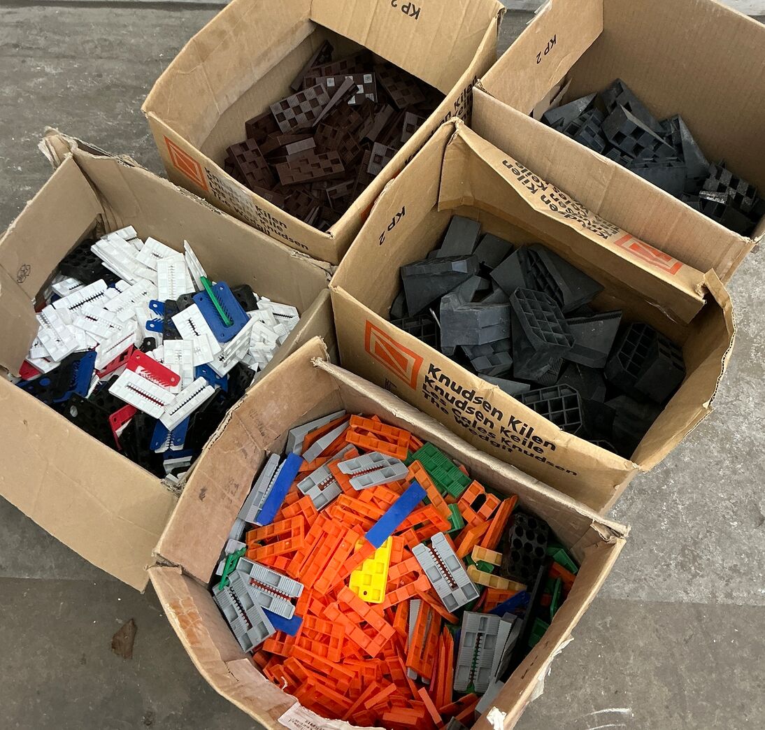 Blandede kiler og opklodsning