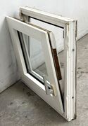 Plast sidehængt/kip termovindue 59x59 cm
