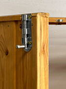 Dobbelt skurdør med karm