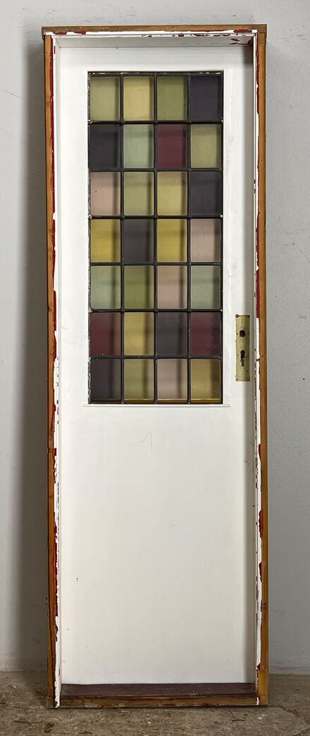 Indvendig dør med glas