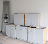 Komplet 60'er køkken, malet