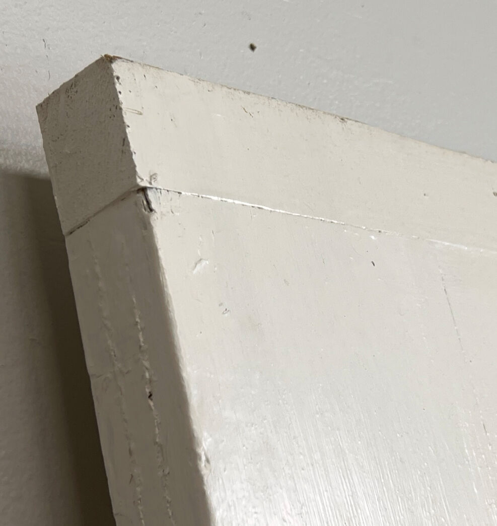 Høj fransk dør med karm