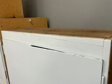 Komplet 60'er køkken, malet