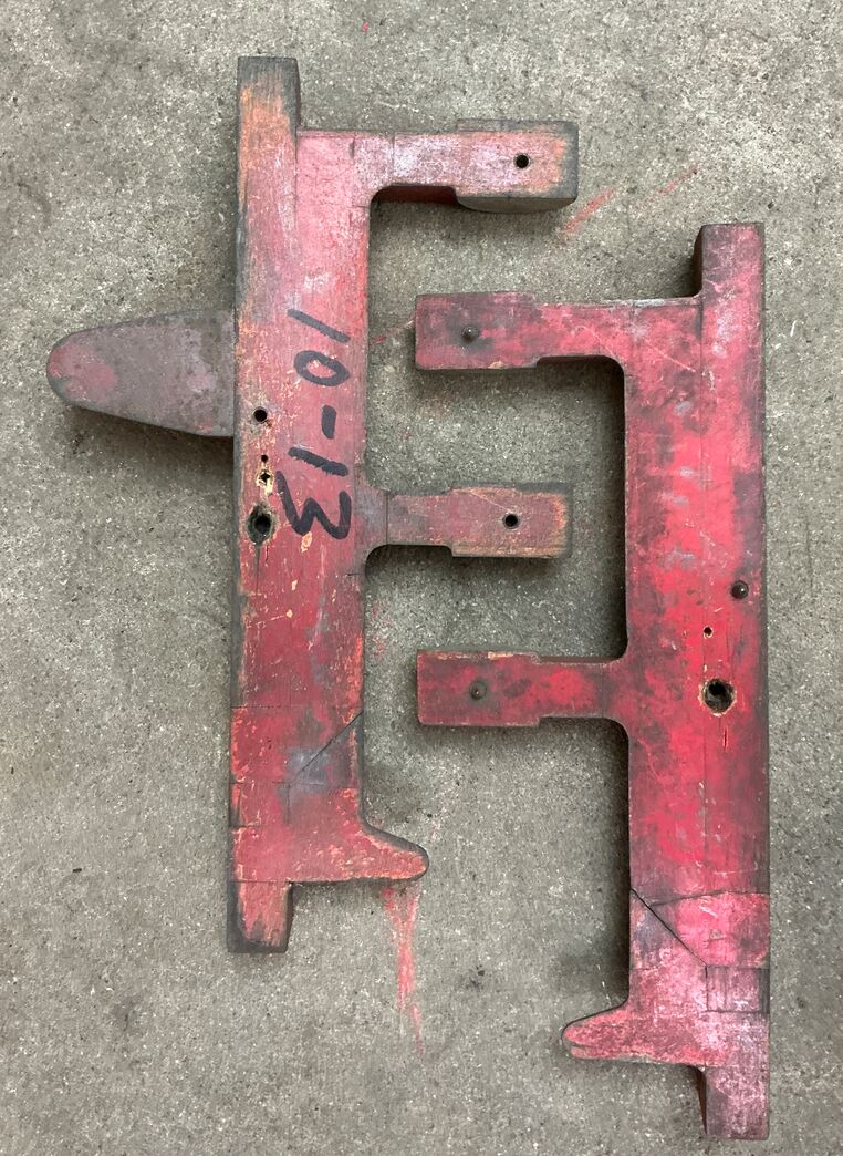 Støbeform fra Holbæk Jernstøberi