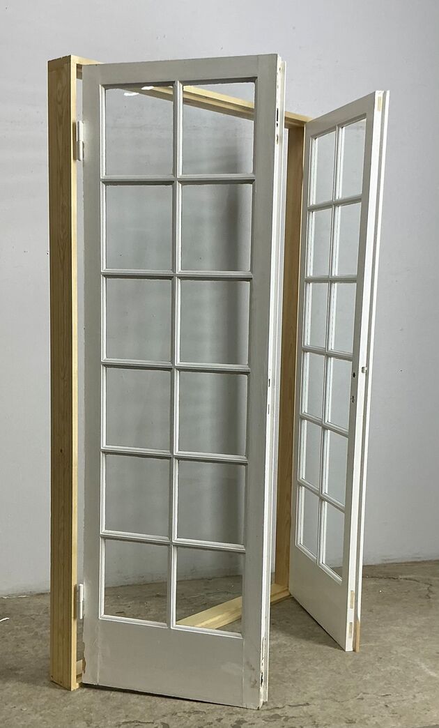 Fransk dør med karm