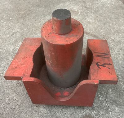 12 stk. støbeform fra Holbæk Jernstøberi