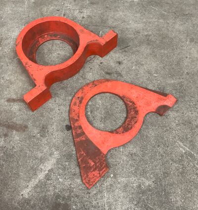 Støbeform fra Holbæk Jernstøberi