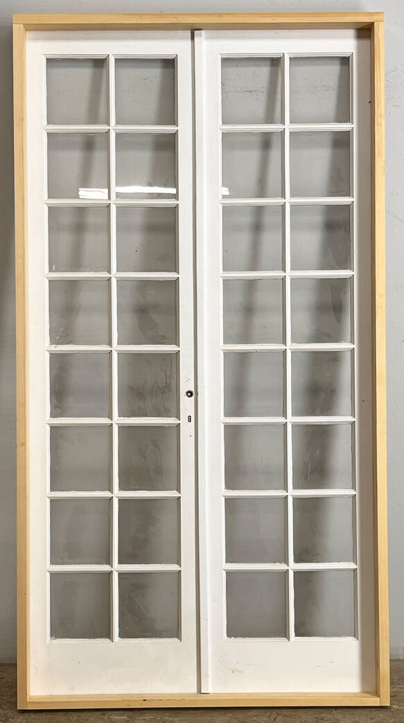 Fransk dør med karm