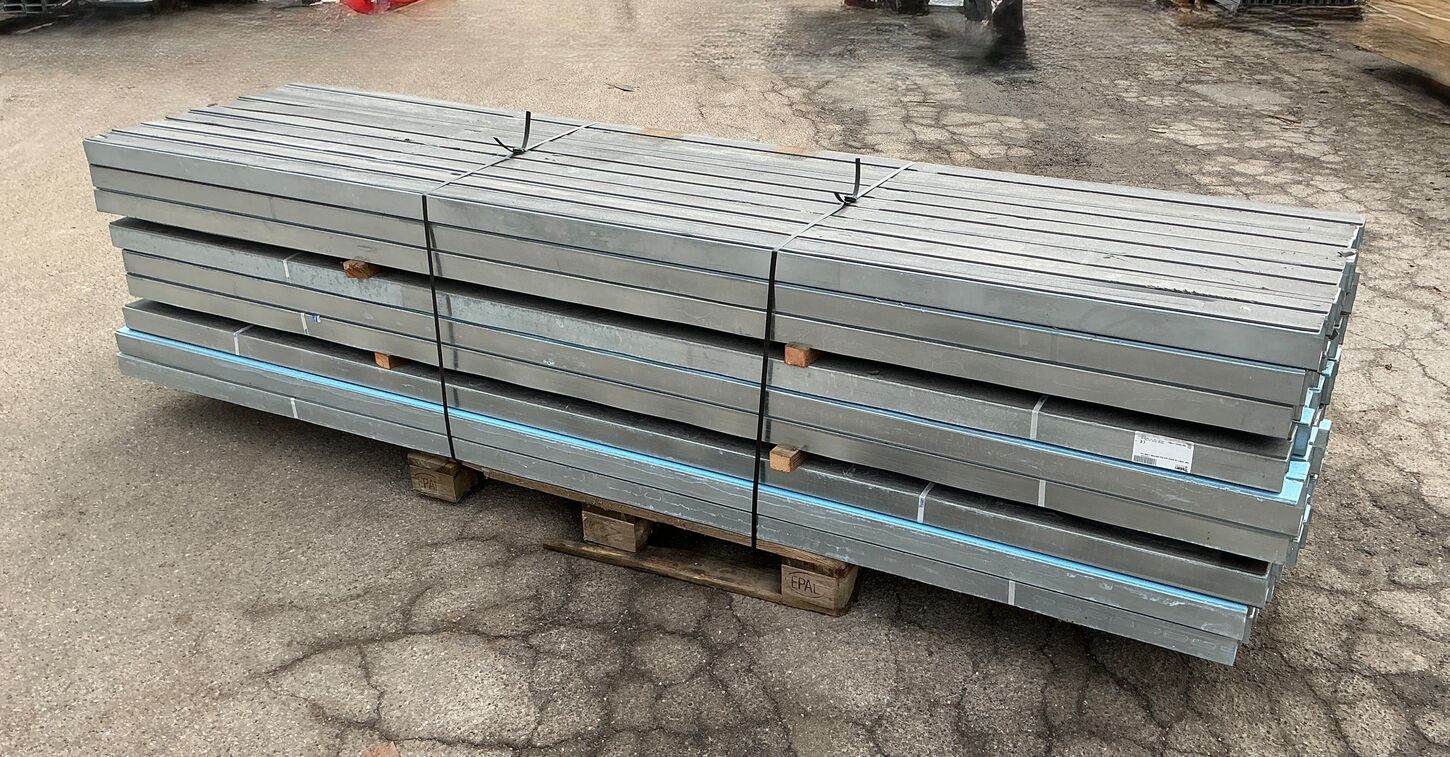 162 stk Triplan75 skinne med 4 mm polyethendug - 3 meter