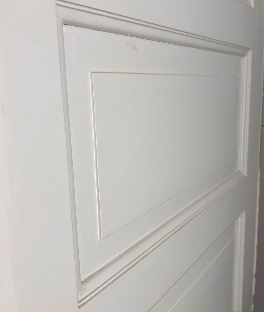 Fyldningsdør med glas