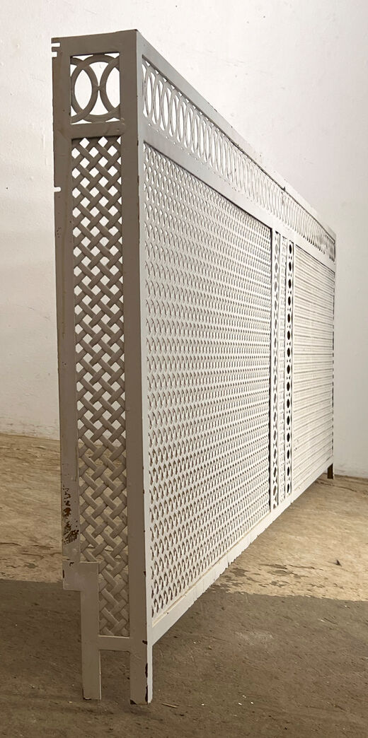 Messing radiatorskjuler - 255 cm