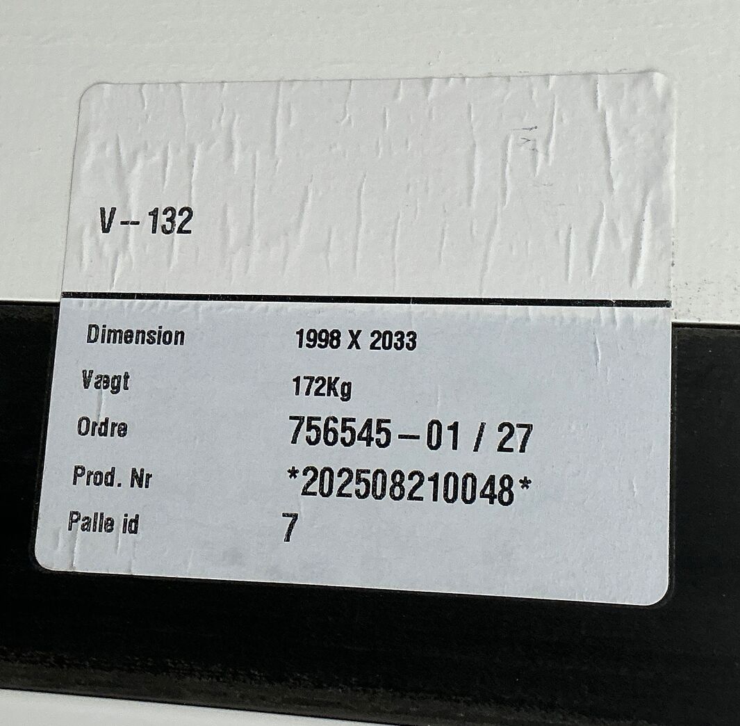 Energivindue med sprosser