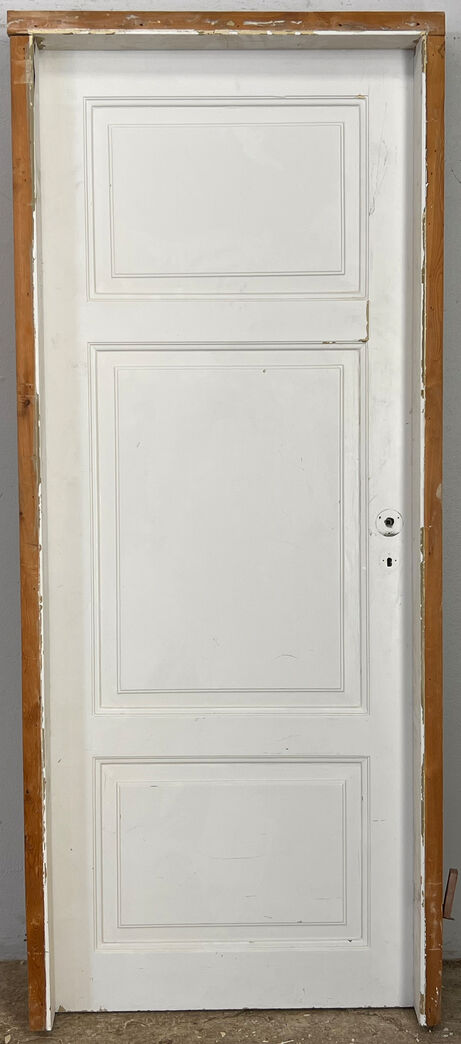 Fyldningsdør med karm