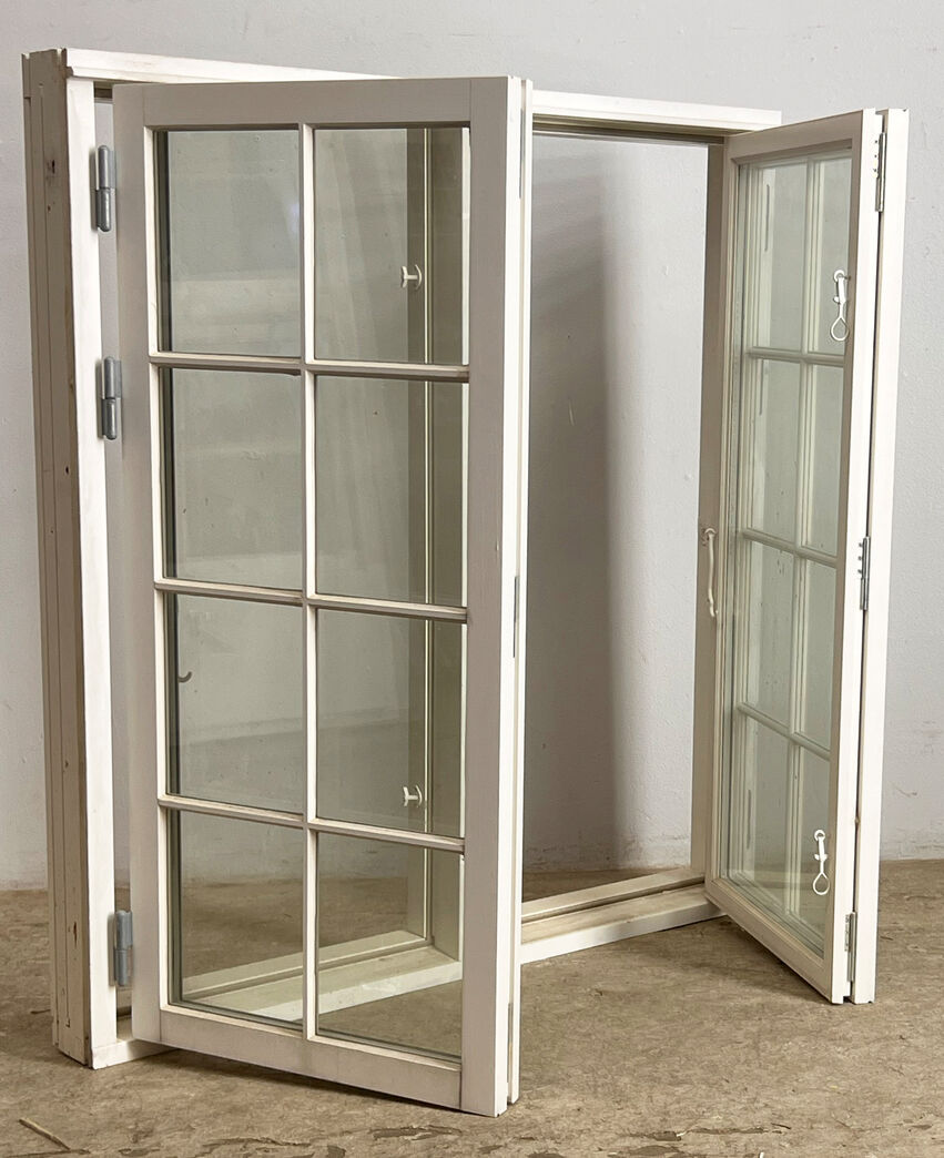 Bøjsø sprossevindue med koblede rammer