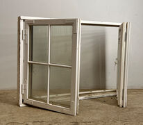 Bøjsø sprossevindue med koblede rammer