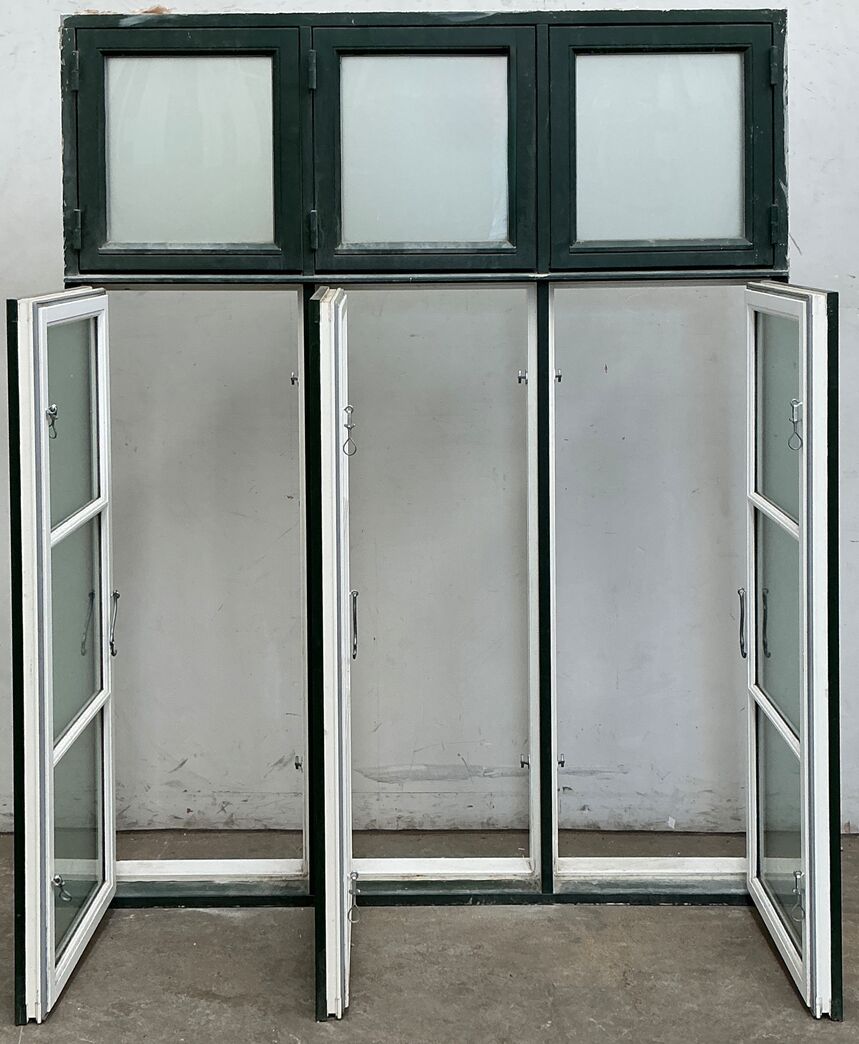 Grønt energivindue m/matteret glas