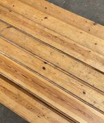 Brugte gulvbrædder i fyr, 16 m2, 10 cm