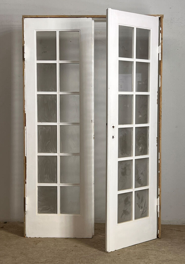 Fransk dør med karm